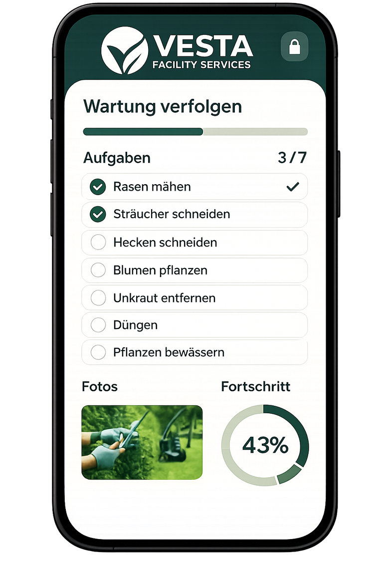 VESTA Facility Services Wartungs-App